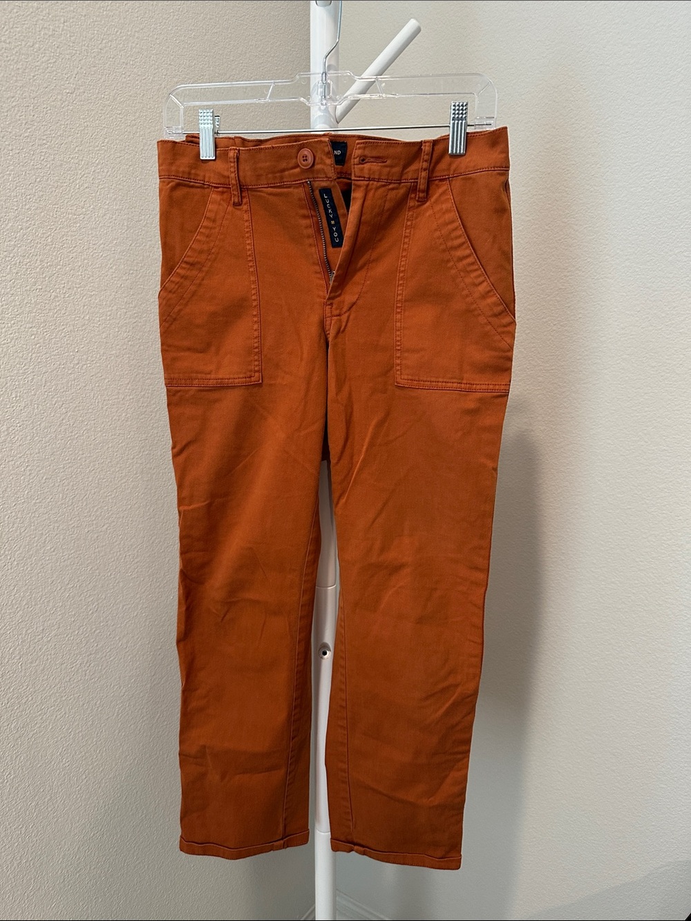 Lucky Brand Rust Orange Women's Trousers